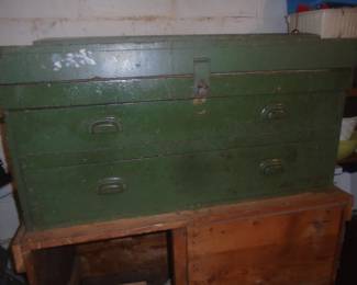 vintage tool box