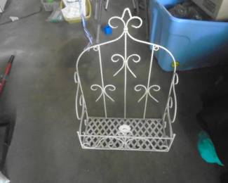 Wrought Iron shelving