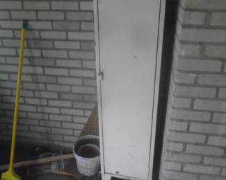 1950's metal cabinet