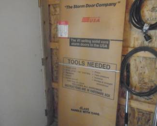 New Larson Storm door