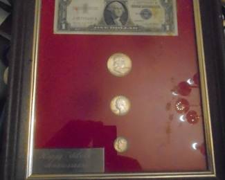 Silver certificate and silver coinage