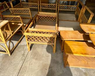 1970’s Rattan indoor/outdoor furniture