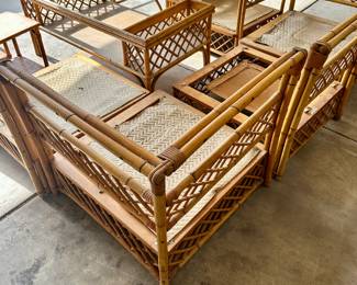 1970’s Rattan indoor/outdoor furniture