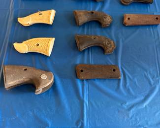 Vintage pistol grips 