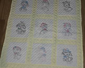 HANDMADE BABY QUILT