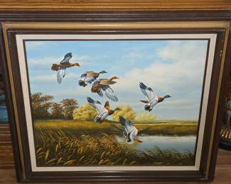 ORIGINAL MALLARD WILDLIFE PAINTING