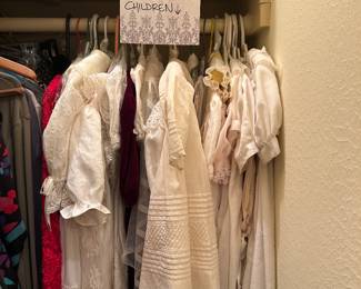 Vintage children clothing