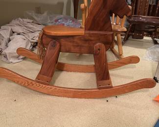 Vintage Rocking Horse