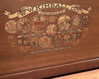WW Kimball Co Piano