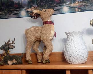 Plourd brush art preindeer