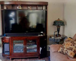 Plourde tv entertainments center