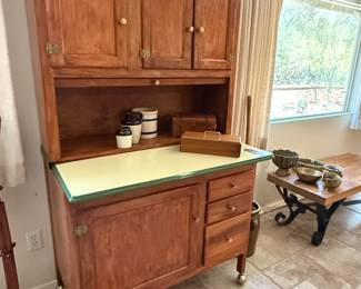 Hoosier Cabinet Pine
