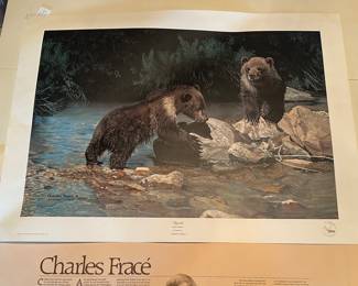 Charles Frace Signed Print