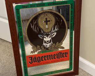Jagermeister Mirror Sign
