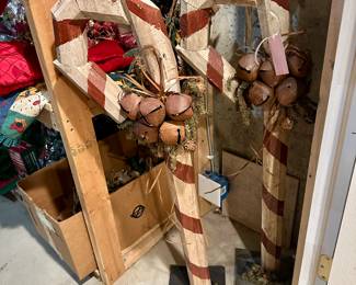 Wood Candy Canes 