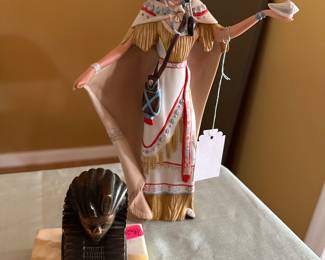 Lenox Pocahontas
Egyptian Figure Head