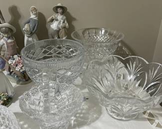 Waterford crystal bowls