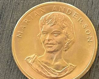 1980 Marian Anderson Gold Medallion