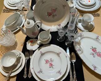 Bohemian China Set