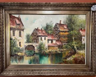 Original Oil by K. Franke