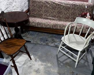 Solid wood futon $175