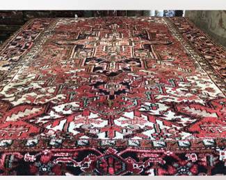 Persian Heriz size is 11 ft by 8 ft
Only $725