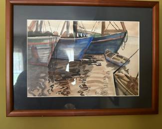 Original Water color painting by Azar Golara