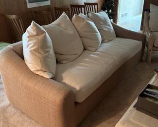 Down filled Sofa and Cushions