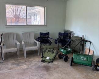 Patio, Camping, and Stadium Chairs.