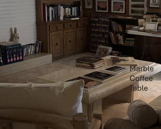 Solid Marble Coffee Table