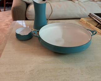 Dansk Kobenstyle Enameled Products, near mint.