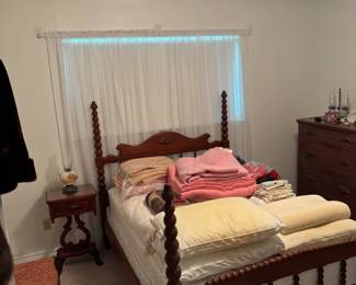 A second bedroom with 1947 Lillian Russell furniture