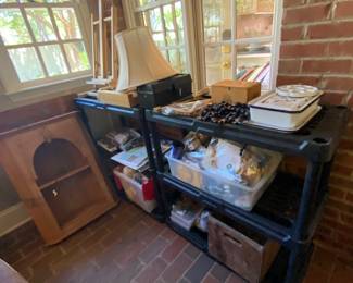 Lots of arts and crafts items.