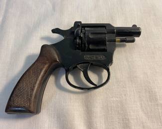 Vintage metal toy gun.