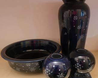 Snowflake Fiesta Ware