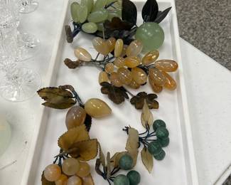 Vintage Chinese Carved Fruit 