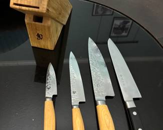 Shun Japanese Knives with Block