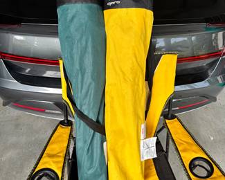 Heavy Duty Kijaro Dual Lock Portable Camping Chairs with Dual Cupholders - Weight Capacity 300lbs