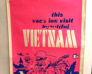 1960's vintage Vietnam War protest posters