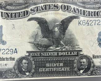 1899 Black Eagle Silver Certificate