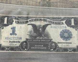 1899 Black Eagle Silver Certificate