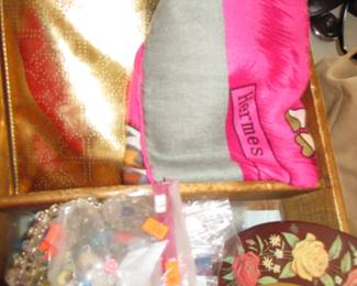 Scarves, bagged lots