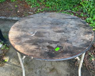 Folding Round table 15.00