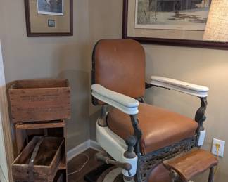 Antique Barber Chair