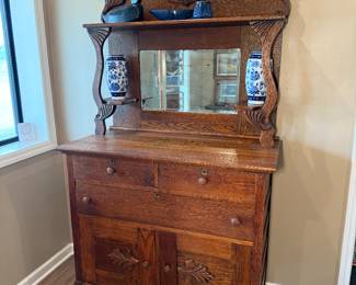 Antique Oak Sideboard