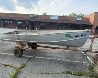 12 ft aluminum John boat