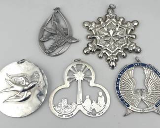 Sterling ornaments