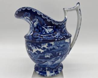 Beautiful historical Staffordshire pitcher