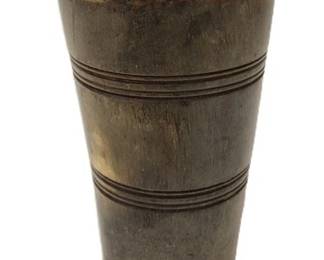 ANTIQUE CUP MADE FROM HORN