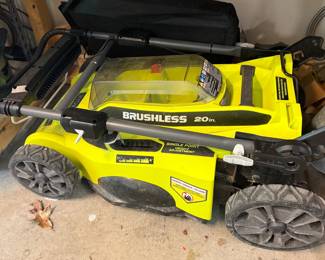 Ryobi brushless push mower